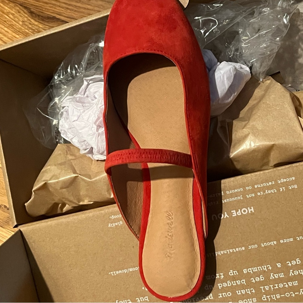 Madewell Greta Ballet Flat Mule - Picture 3 of 7